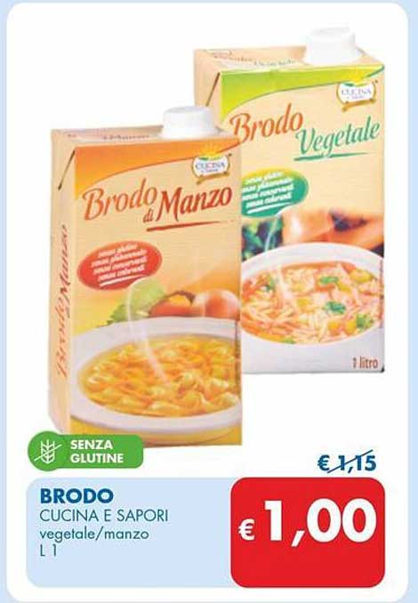 BRODO CUCINA E SAPORI vegetale/manzo