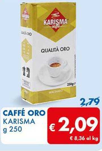 CAFFÉ ORO KARISMA