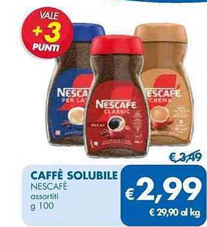 CAFFÈ SOLUBILE NESCAFÉ