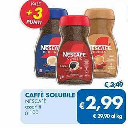 CAFFÈ SOLUBILE NESCAFÉ