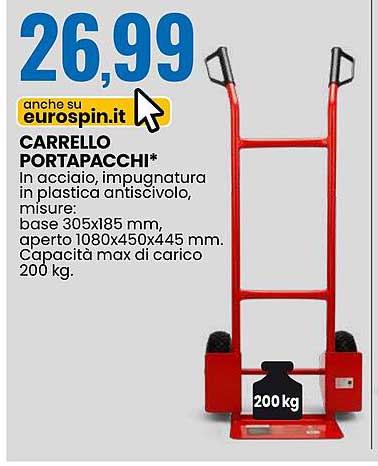 CARRELLO PORTAPACCHI*