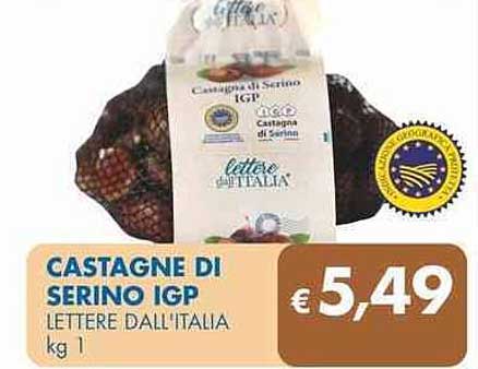 CASTAGNE DI SERINO IGP