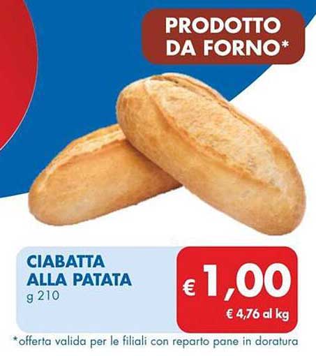 CIABATTA ALLA PATATA