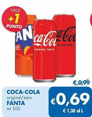 COCA-COLA original/zero FANTA