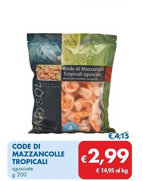 CODE DI MAZZANCOLLE TROPICALI