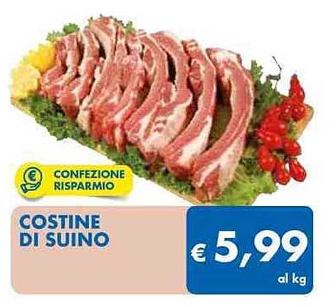 COSTINE DI SUINO