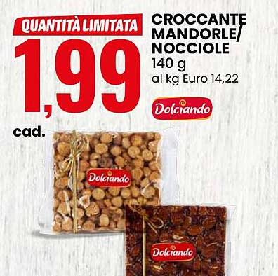 CROCCANTE MANDORLE/NOCCIOLE