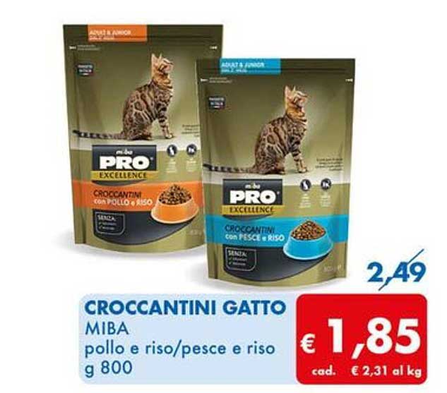 CROCCANTINI GATTO MIBA