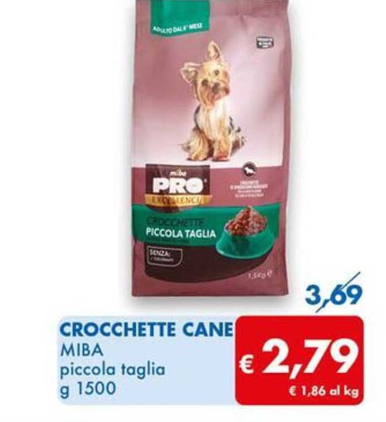 CROCCETTE CANE MIBA PICCOLA TAGLIA