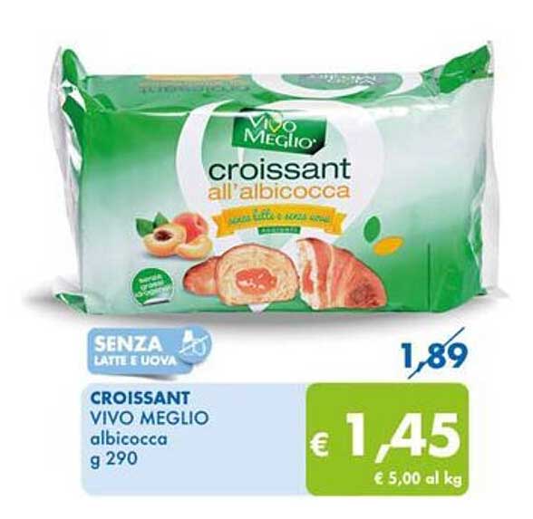 CROISSANT VIVO MEGLIO all'albicocca