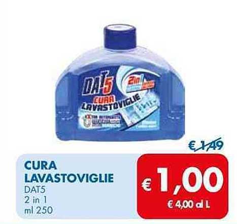 CURA LAVASTOVIGLIE DAT5