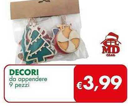 DECORI da appendere 9 pezzi