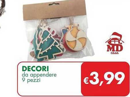 DECORI da appendere 9 pezzi