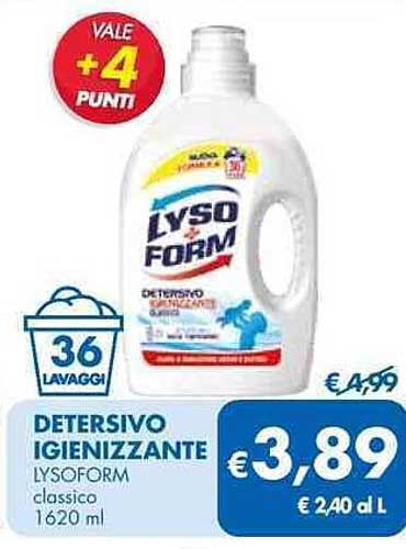 DETERGENTE IGIENIZZANTE LYSOFORM