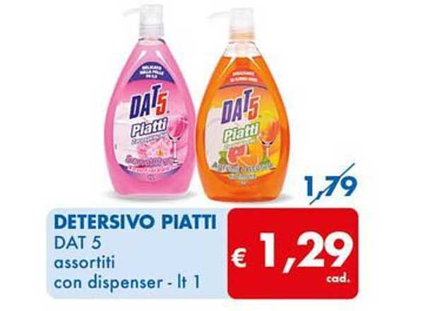 DETERSIVO PIATTI DAT 5