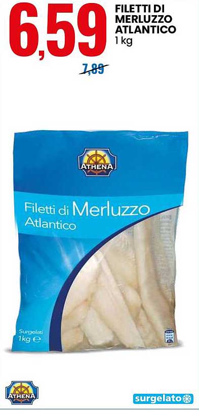 FILETTI DI MERLUZZO ATLANTICO