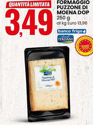 FORMAGGIO PUZZONE DI MOENA DOP