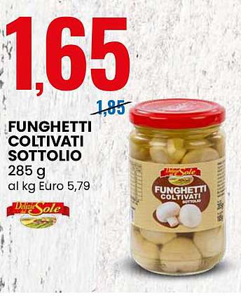 FUNGHETTI COLTIVATI SOTTOLIO