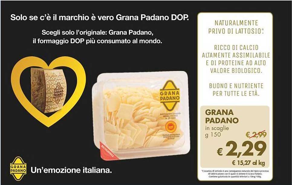 GRANA PADANO in scaglie g 150