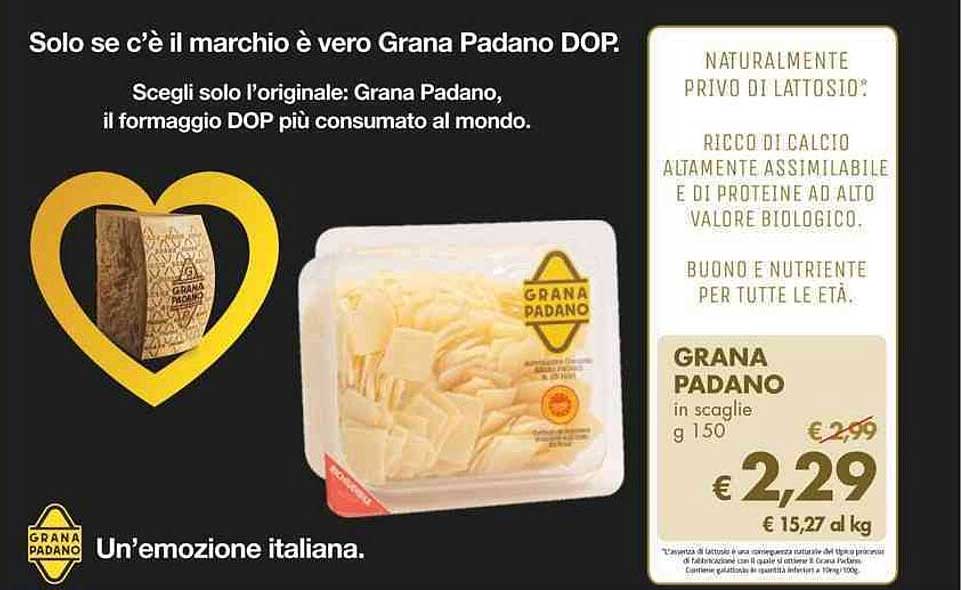 GRANA PADANO in scaglie