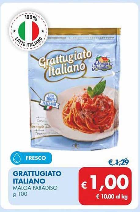 GRATTUGIATO ITALIANO MALGA PARADISO