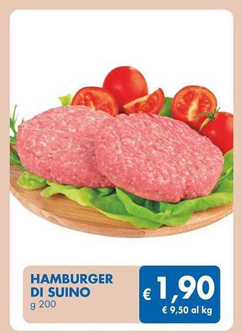 HAMBURGER DI SUINO