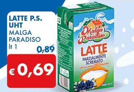 LATTE PARZIALMENTE SCREMATO