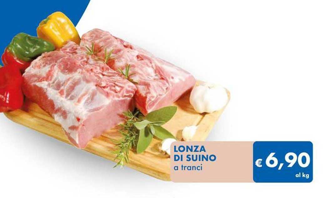 LONZA DI SUINO a tranci