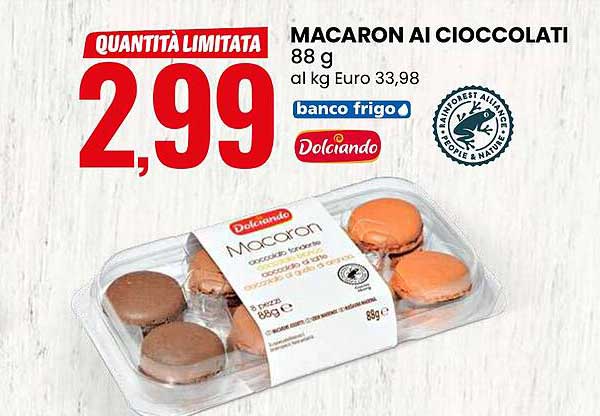 MACARON AI CIOCCOLATI