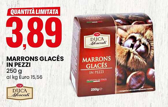 MARRONS GLACÉS IN PEZZI