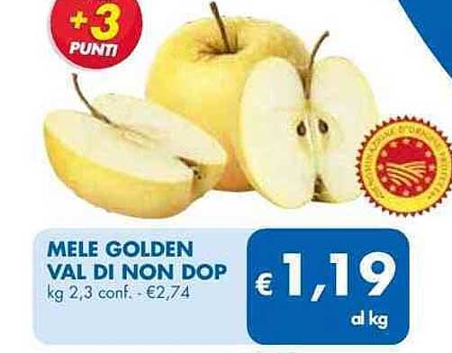 MELE GOLDEN VAL DI NON DOP