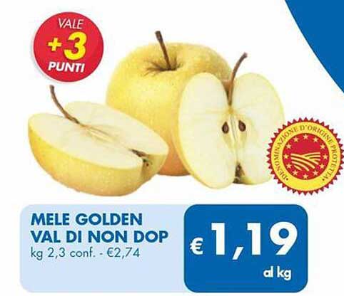 MELE GOLDEN VAL DI NON DOP