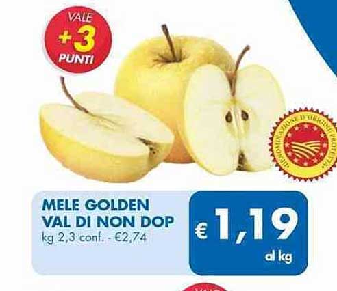 MELE GOLDEN VAL DI NON DOP