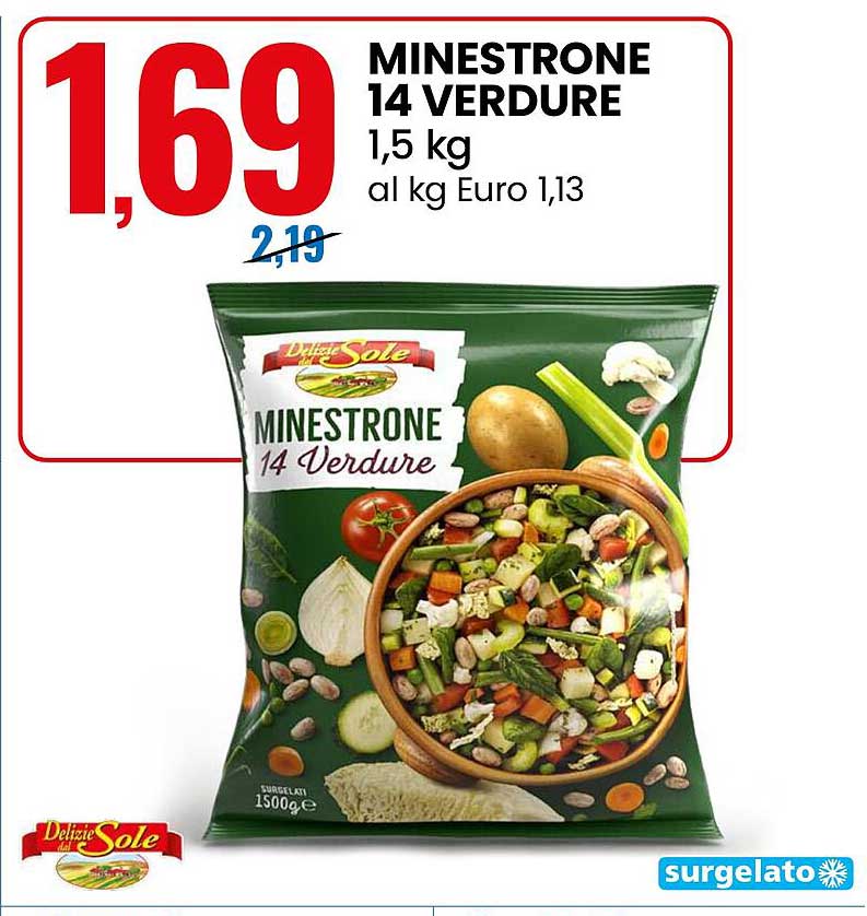 MINESTRONE 14 VERDURE