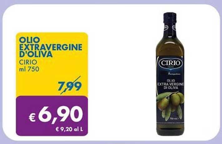 OLIO EXTRAVERGINE D'OLIVA CIRIO