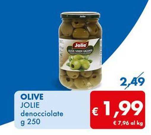 OLIVE JOLIE denocciolate