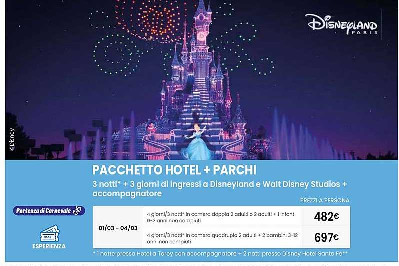 PACCHETTO HOTEL + PARCHI