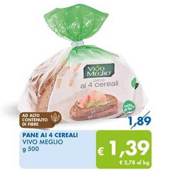 PANE AI 4 CEREALI VIVO MEGLIO