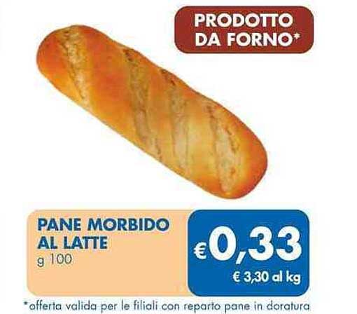 PANE MORBIDO AL LATTE