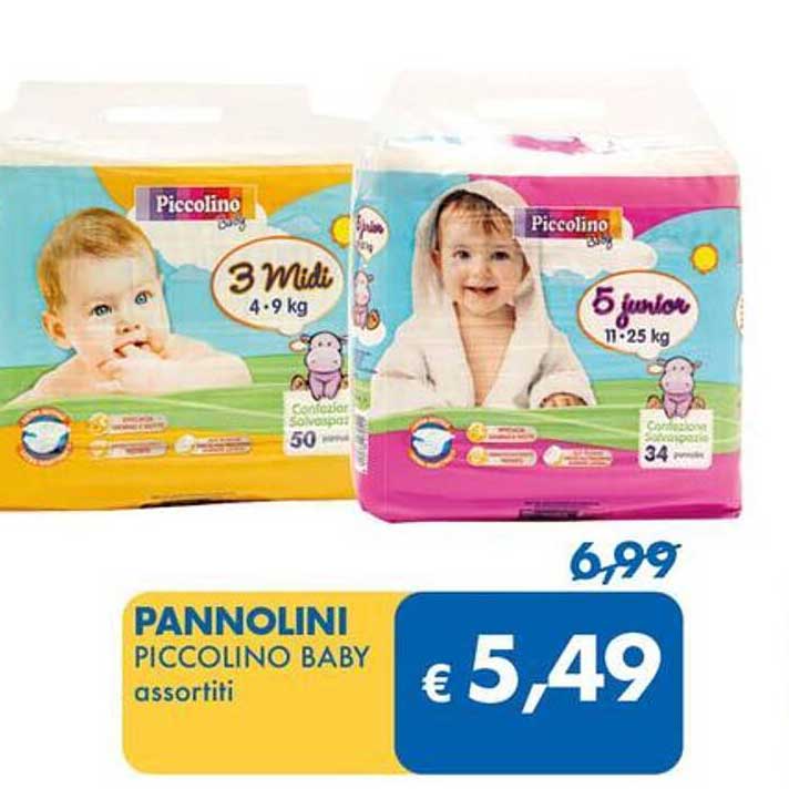 PANNOLINI PICCOLINO BABY assortiti