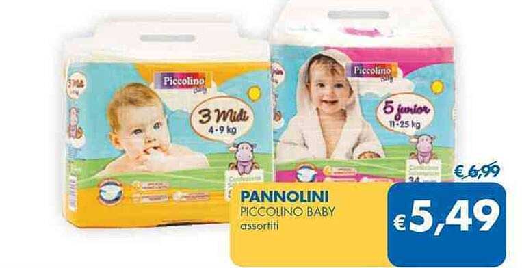 PANNOLINI PICCOLINO BABY assortiti