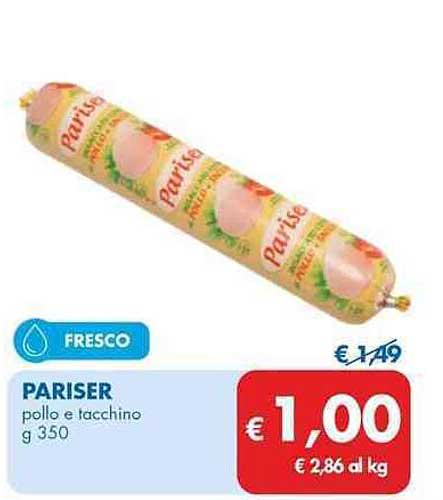 PARISER pollo e tacchino