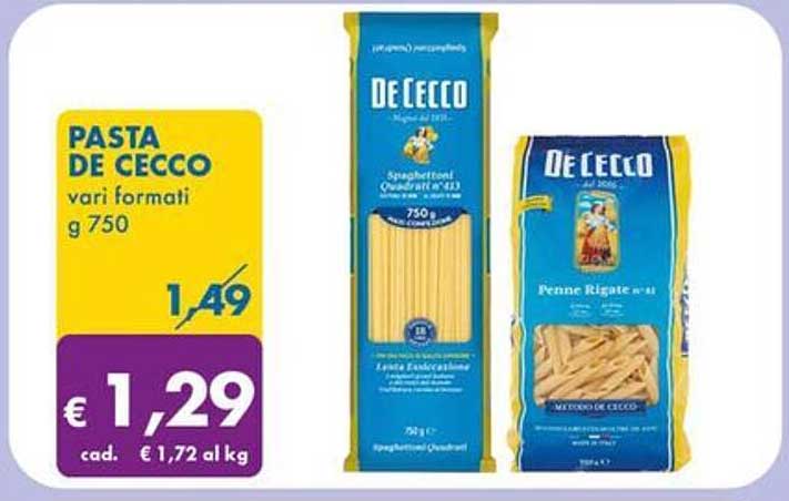 PASTA DE CECCO