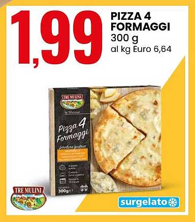 PIZZA 4 FORMAGGI