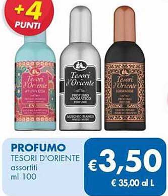 PROFUMO TESORI D'ORIENTE assortiti