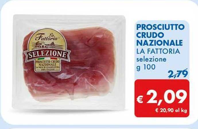 PROSCIUTTO CRUDO NAZIONALE