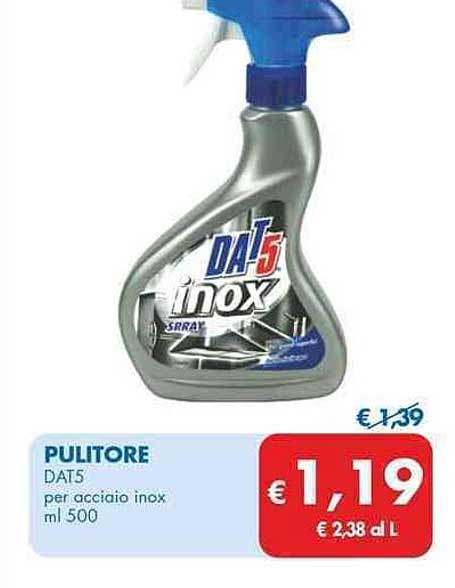 Pulitore DAT5 inox