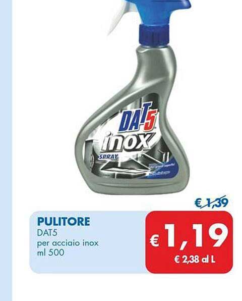 PULITORE DAT5 inox