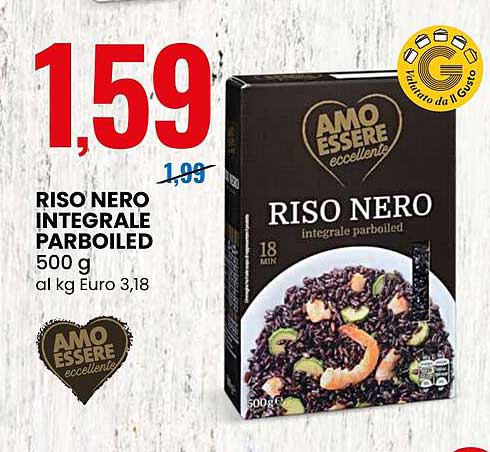 RISO NERO INTEGRALE PARBOILED