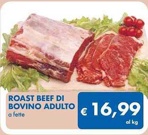 ROAST BEEF DI BOVINO ADULTO